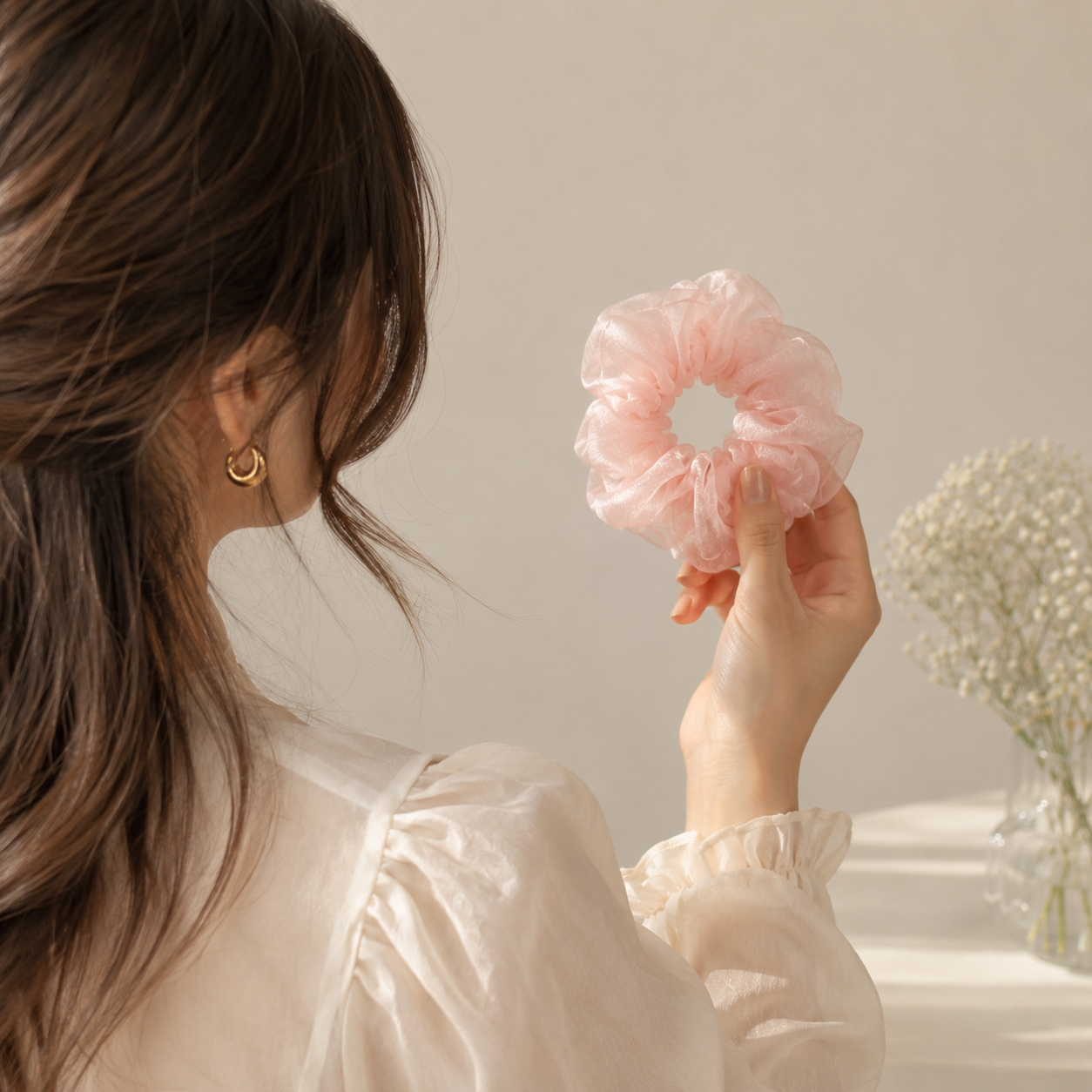 Premium Organza Scrunchies - Image 5