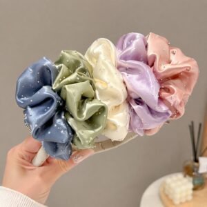 Silk Scrunchies Bundle Pack