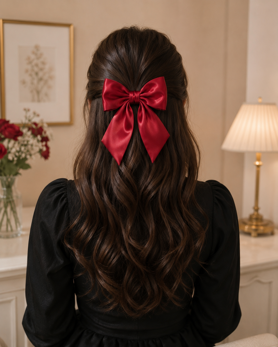 Premium Ribbon Hair Bow for Women & Girls - Image 5