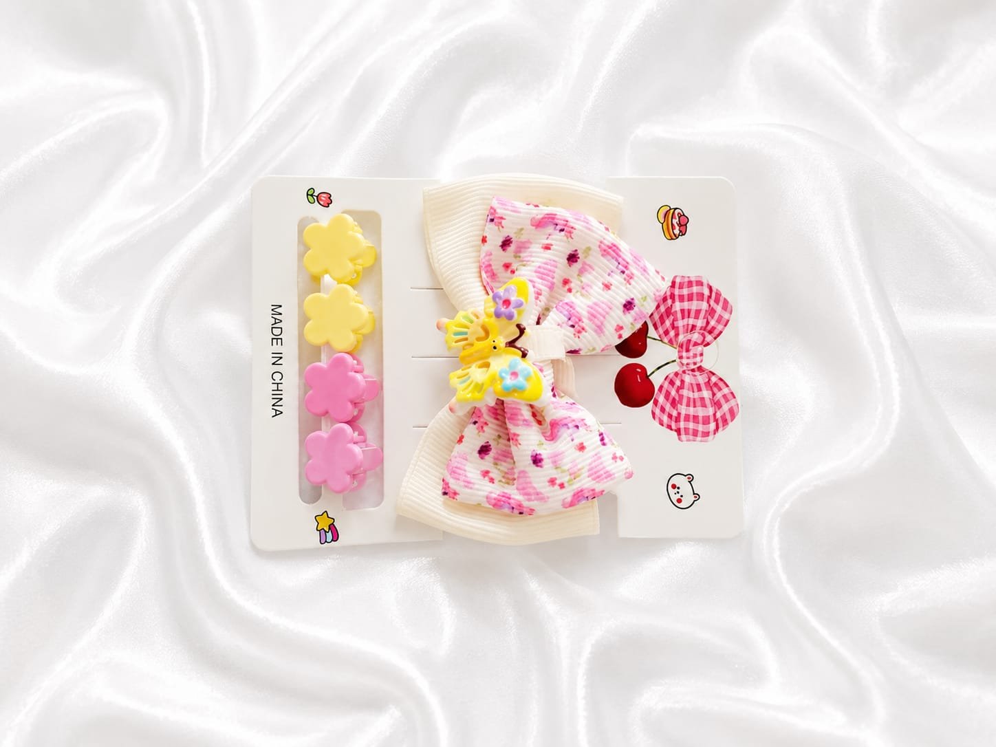 Cute Girls Hair Accessories Set 5 Cute Girls Hair Accessories Set - Image 5