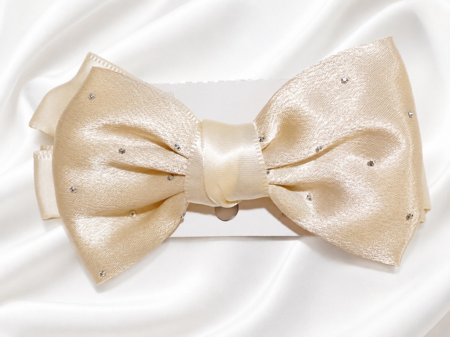 Satin Bow Hair Pins 3 Satin Bow Hair Pins - Image 3