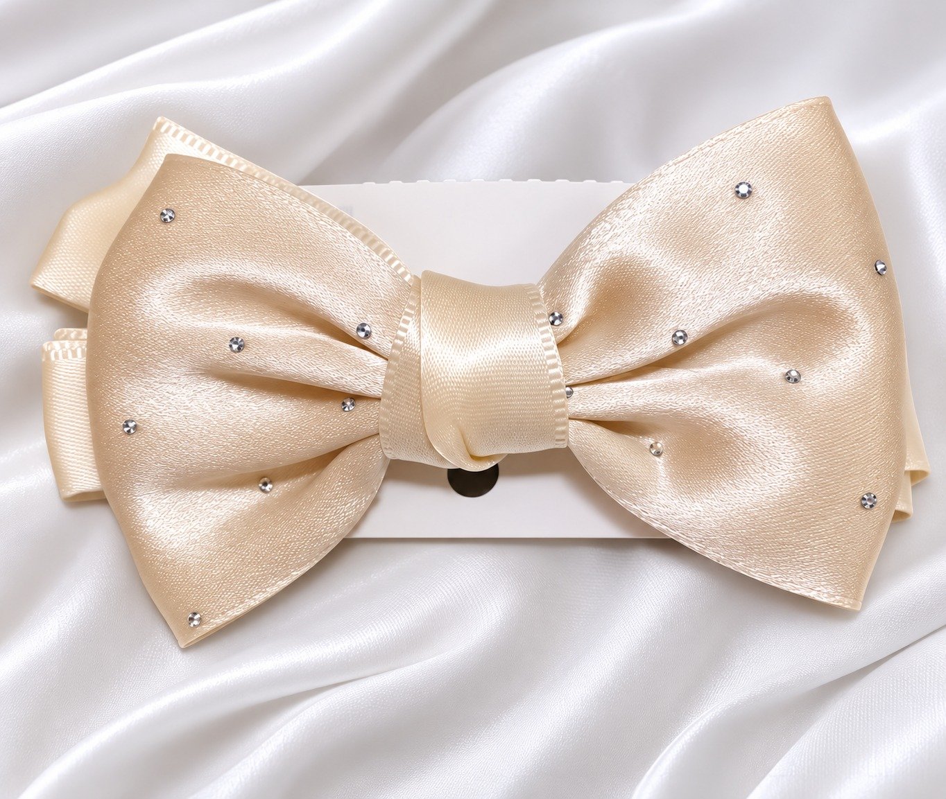Satin Bow Hair Pins 1 Satin Bow Hair Pins
