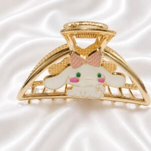 Cute Bunny Metal Hair Claw Clip