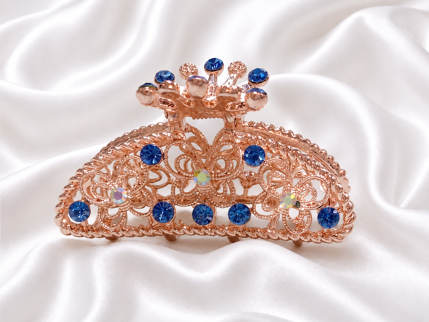 Elegant Metal Hair Claw Clip 2 Elegant Metal Hair Claw Clip - Image 2