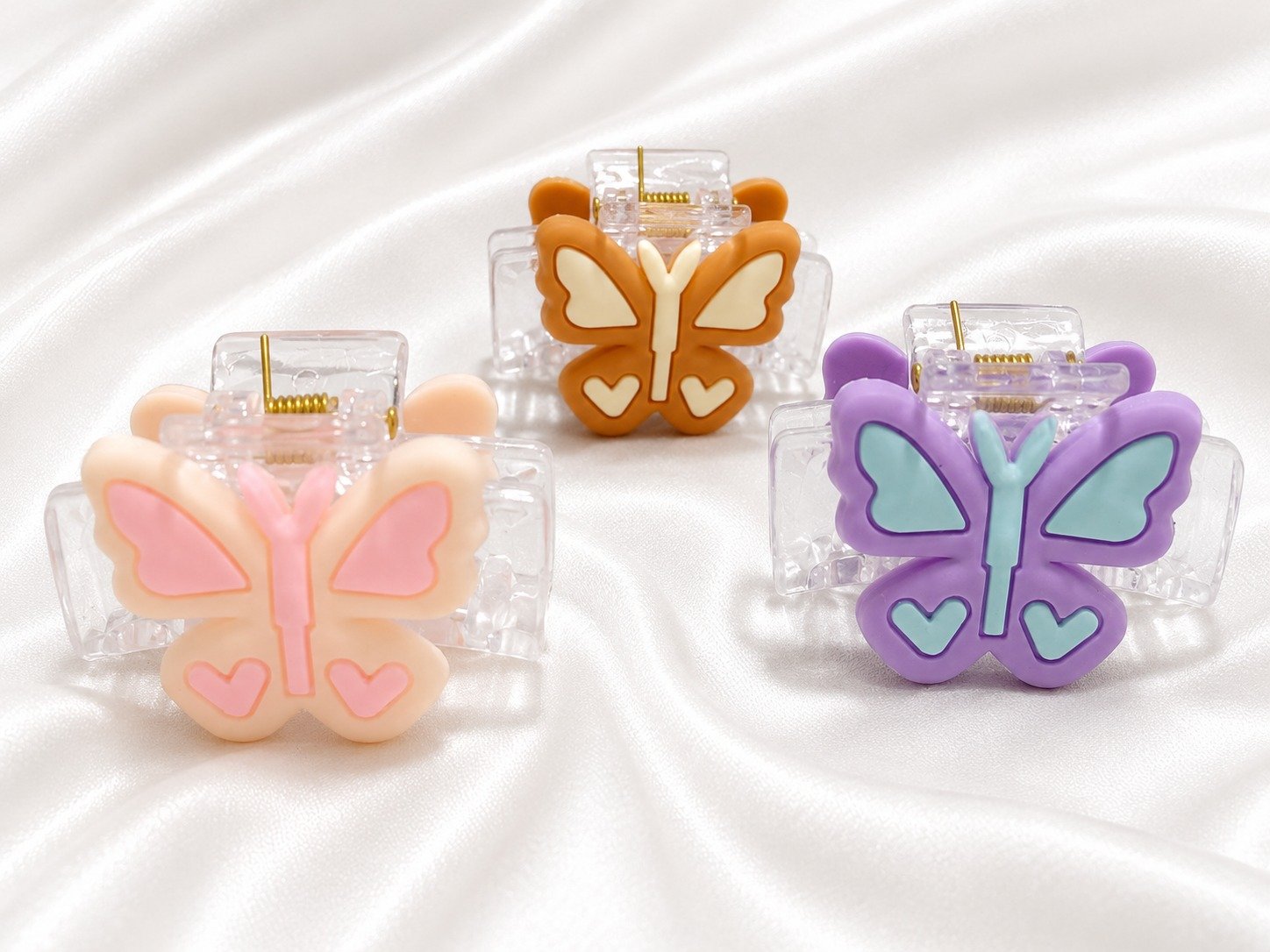 Cute Hair Claw Clips – Pack of 3 8 Cute Hair Claw Clips – Pack of 3 - Image 8