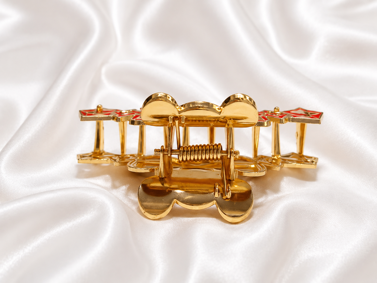 Cute Teddy Bear Metal Hair Claw Clip 2 Cute Teddy Bear Metal Hair Claw Clip - Image 2