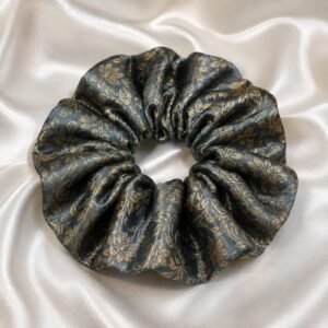 Home 13 Floral Jacquard Fabric Scrunchie