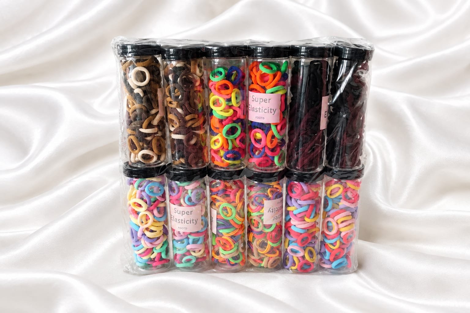 Colorful Elastic Hair Bands – Pack 6 Colorful Elastic Hair Bands – Pack - Image 6