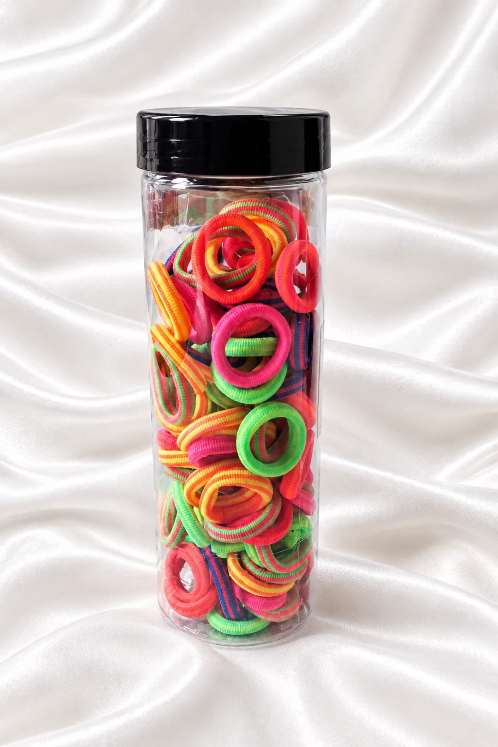 Colorful Elastic Hair Bands – Pack 1 Colorful Elastic Hair Bands – Pack