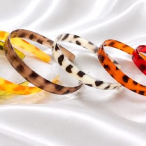 Animal Print Plastic Hair Band