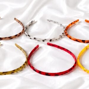 Thin Animal Print Hair Band