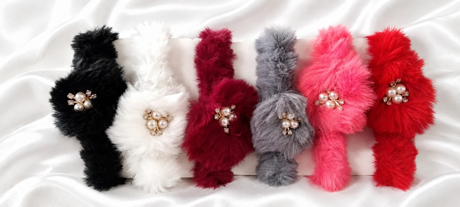 Premium Furry Scrunchies 1 Premium Furry Scrunchies